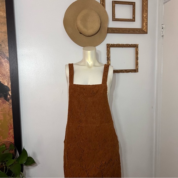 HTF Anthropologie DOLAN Collection Hattie Corduroy Overall Dress & Blouse Small - Picture 13 of 16
